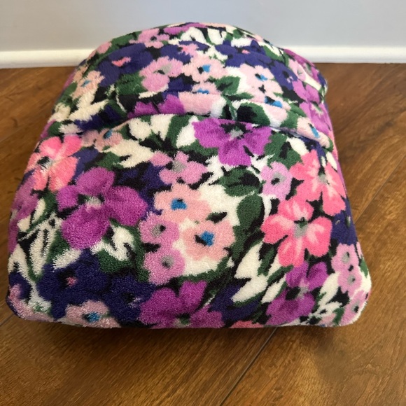 Vera Bradley Pillow Blanket - Pink Floral - Picture 5 of 11
